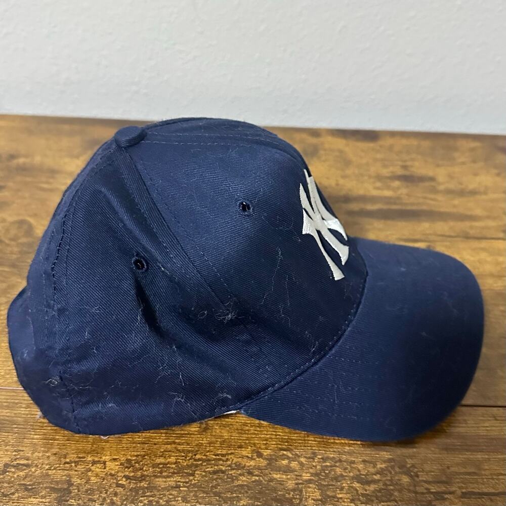 Vintage 80's New York NY Yankees Snapback Hat Baseball Cap OSFA - Picture 4 of 7